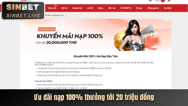 Ưu đãi nạp lại hàng ngày bet168